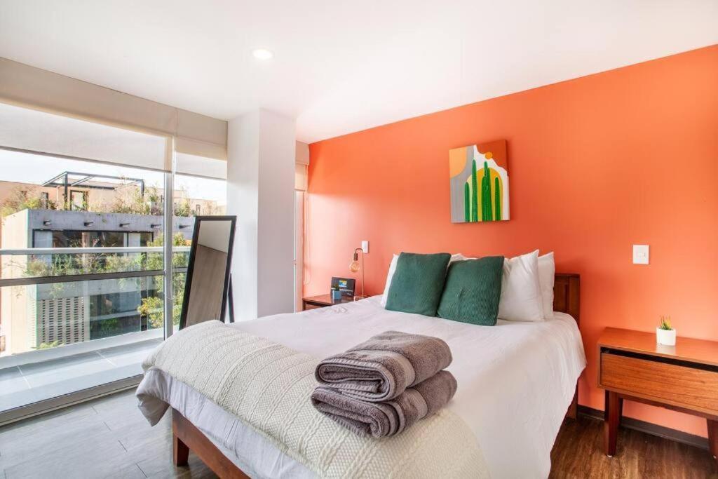 Aparthotel Corazon De Condesa 3 Departamentos - 200Mbps Wifi, Roof, Gym Meksyk Zewnętrze zdjęcie