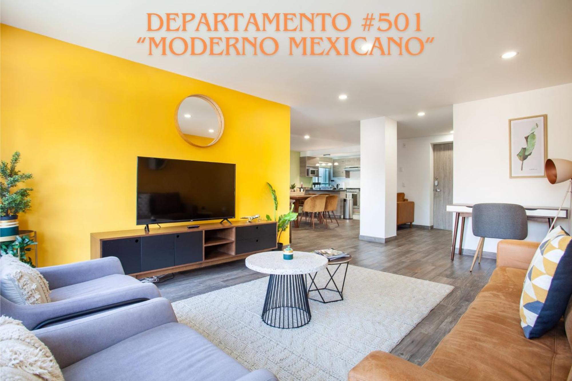 Aparthotel Corazon De Condesa 3 Departamentos - 200Mbps Wifi, Roof, Gym Meksyk Zewnętrze zdjęcie